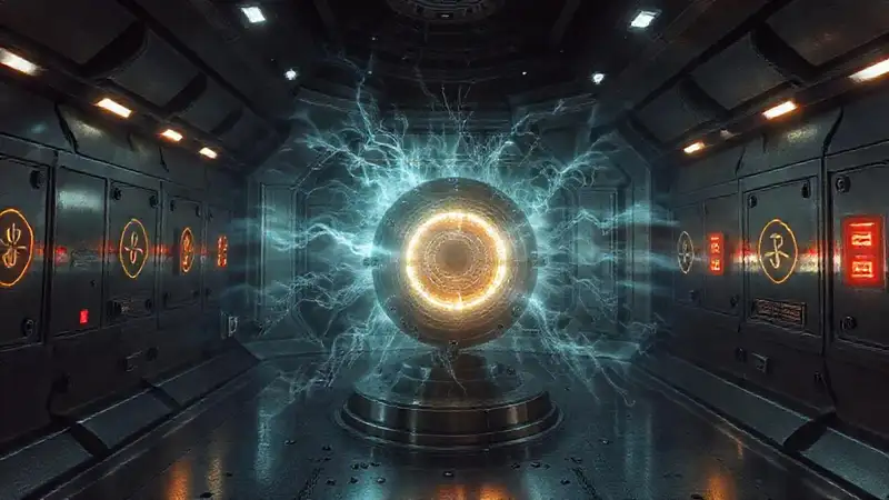 Objeto misterioso en cámara de alta tecnología