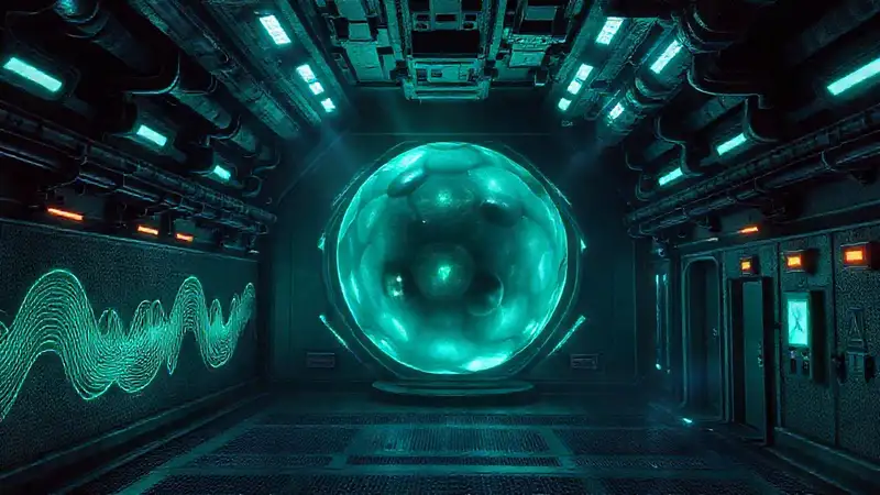 Instalación subterránea con masa luminosa y protección