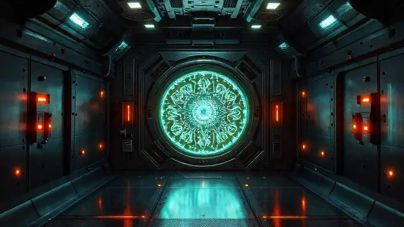 Cámara de contención con portal dimensional y seguridad