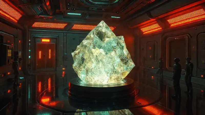Instalación segura con cristal fractal y tensión