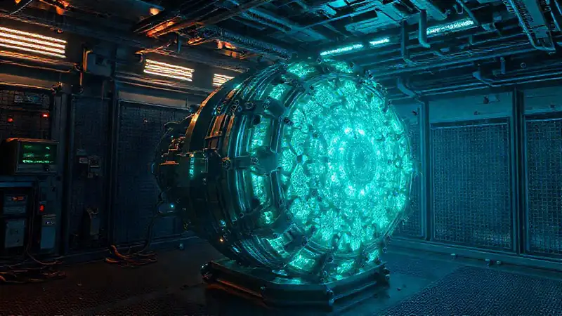 Estructura metálica misteriosa, enigmática y segura