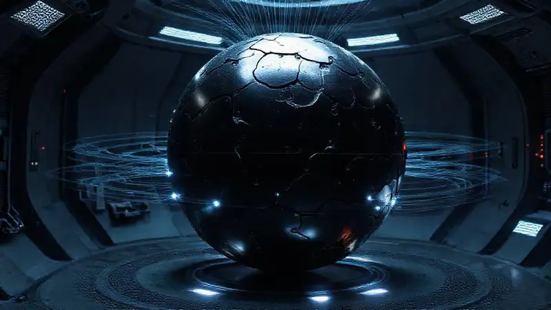 Esfera metálica misteriosa emite ondas electromagnéticas