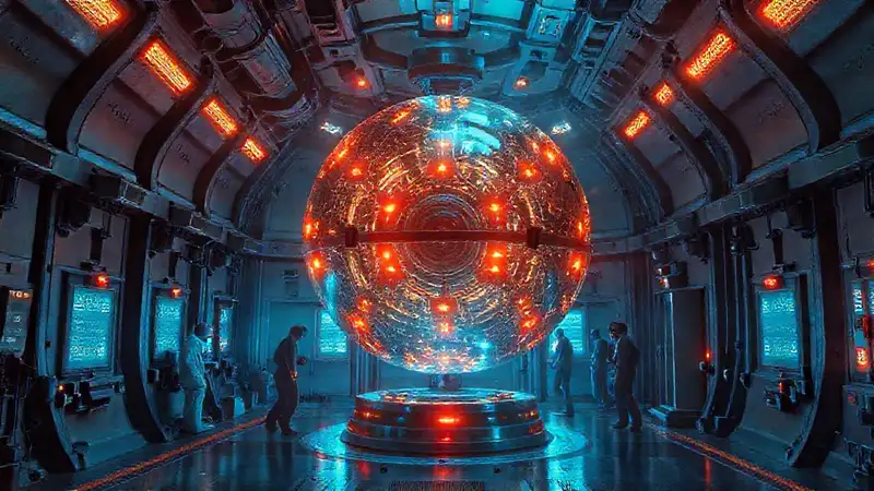 Esfera electromagnética en recámara de seguridad