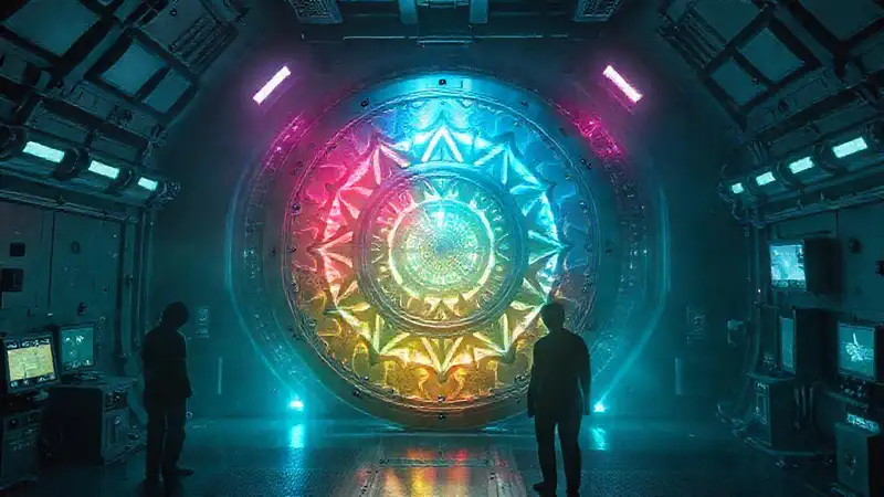 Objeto misterioso en cámara de alta tecnología