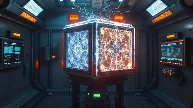 Dispositivo cubo con aura y protección avanzada
