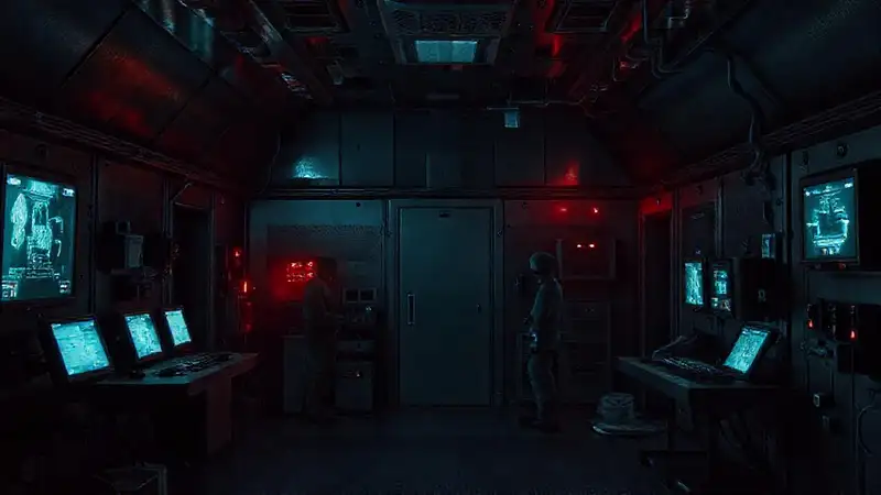 Sala de contención segura y tecnológica
