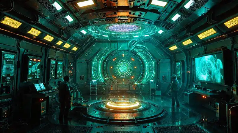 Cápsula de alta seguridad con energía misteriosa