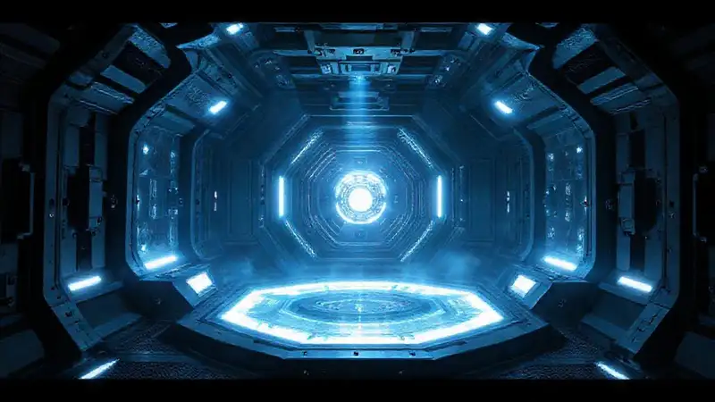 Cámara futurista con energía y seguridad