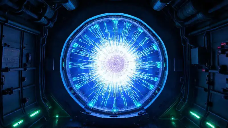 Core luminoso en cámara de alta seguridad