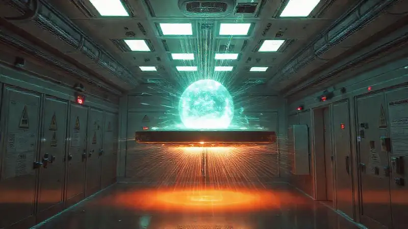 Estructura de plasma, seguridad y misterio