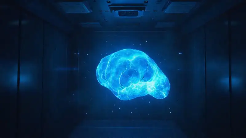 Masa luminosa inestable en contención segura