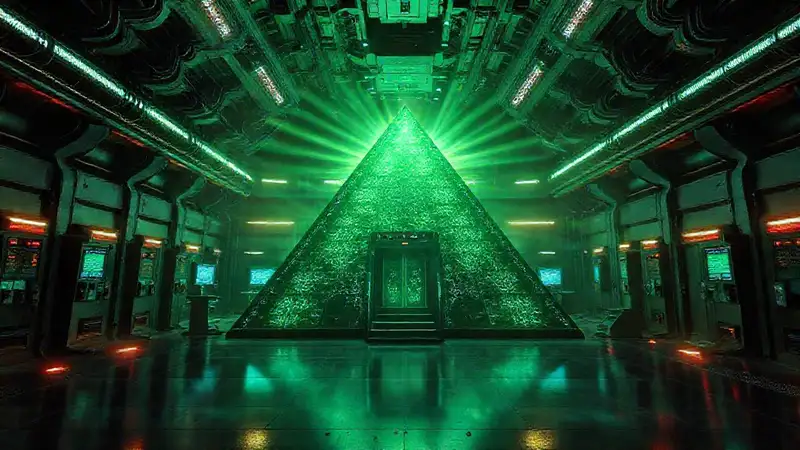 Estructura futurista, protegida y llena de energía
