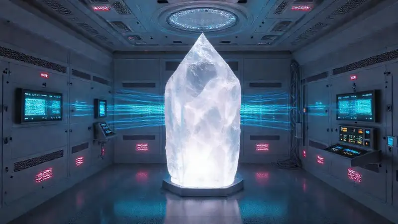 Cristal translúcido, resonancia y monitoreo avanzado