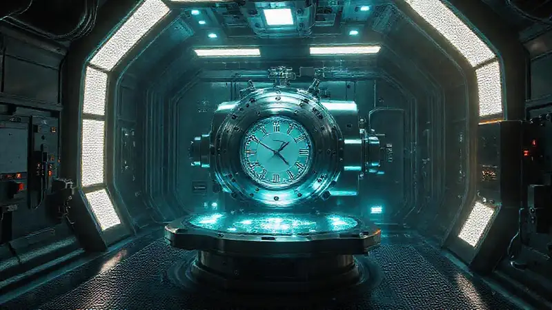 Sala de contingencia con tecnología futurista avanzada