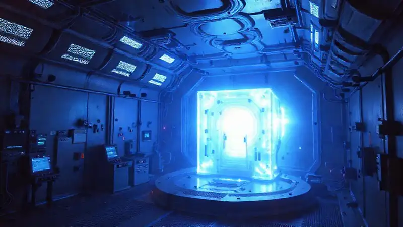 Cámara aislada con energía misteriosa y seguridad