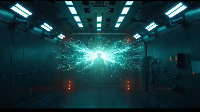 Fenómeno electromagnético misterioso en sala segura
