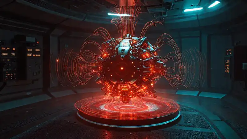 Anomalía electromagnética en estructura metálica-orgánica