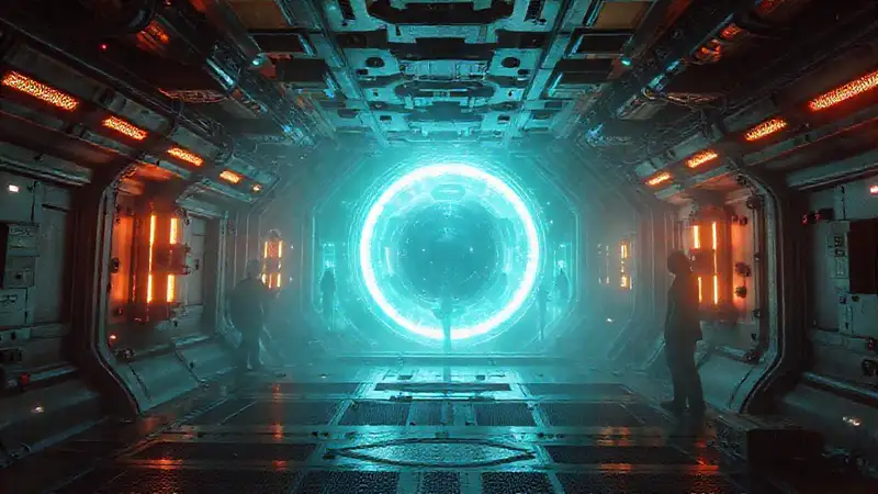 Anomalía misteriosa en contención futurista segura