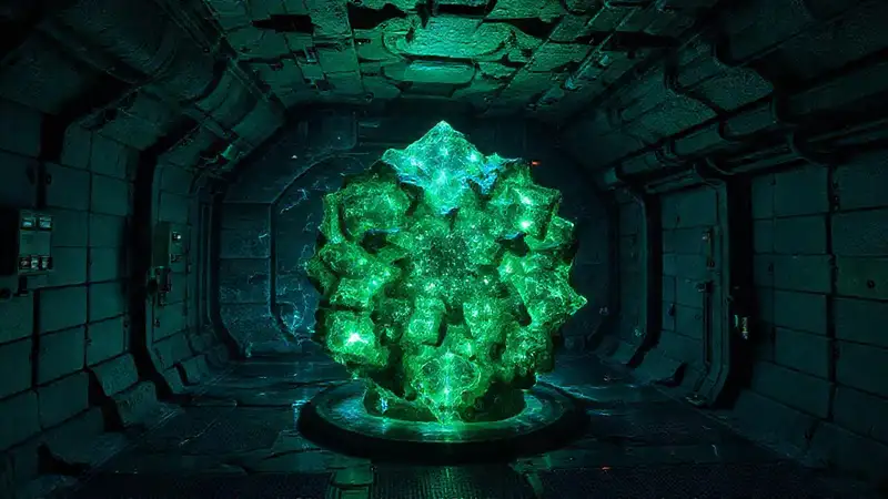 Criptocristal brillante en cámaras de seguridad