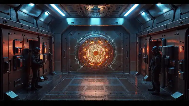 Sala segura con artefacto y vigilancia tecnológica