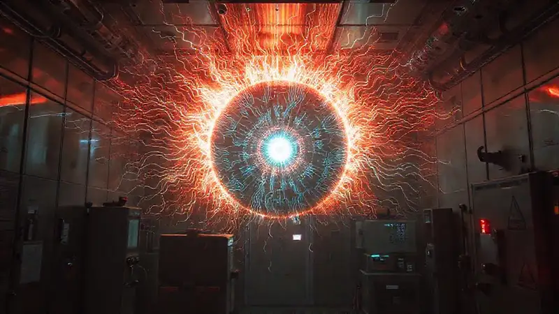 Anomalía electromagnética en laboratorio cauteloso