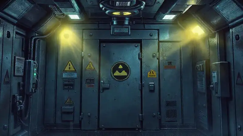 Habitación de contención con riesgos electromagnéticos